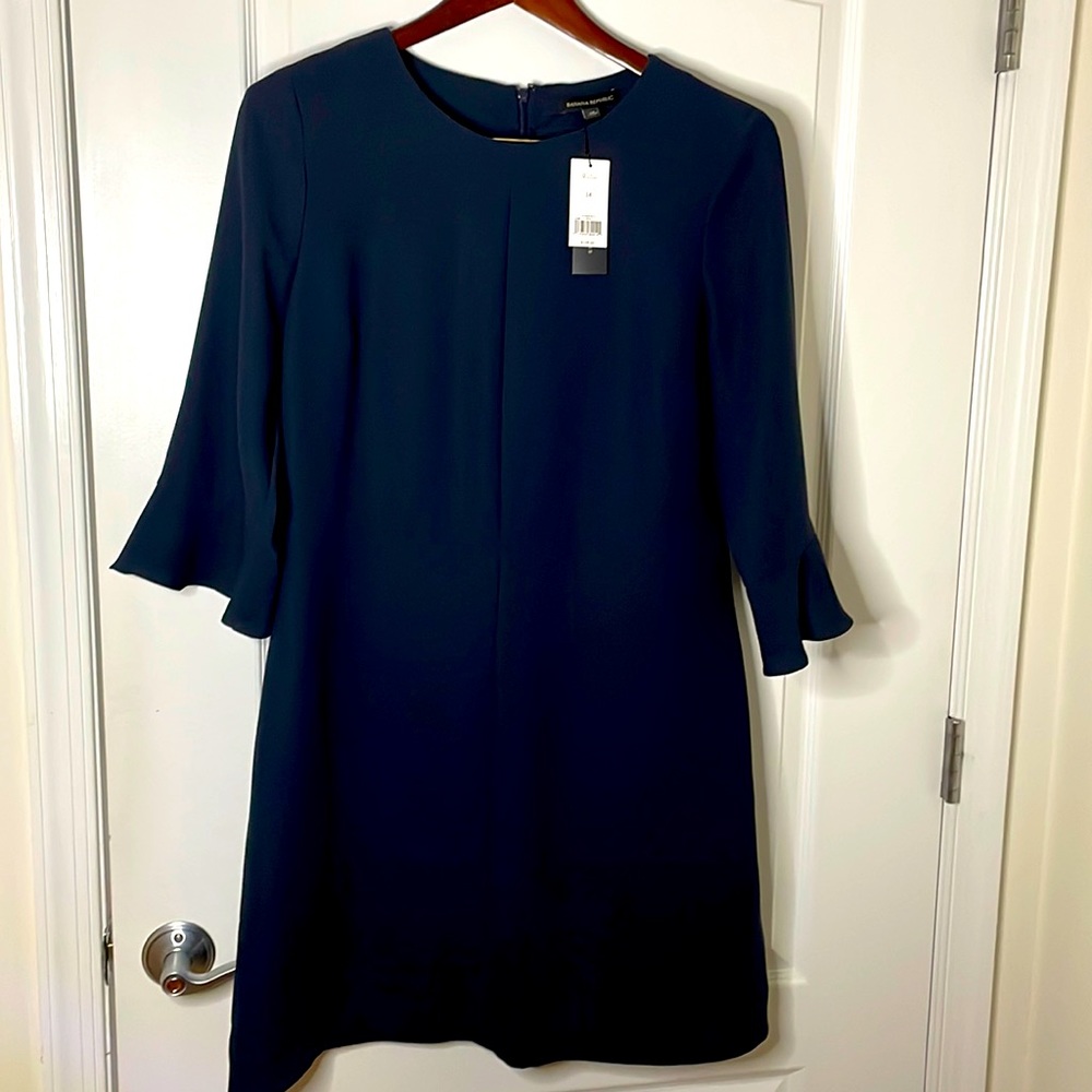 Classic Navy dress from Banana Republic